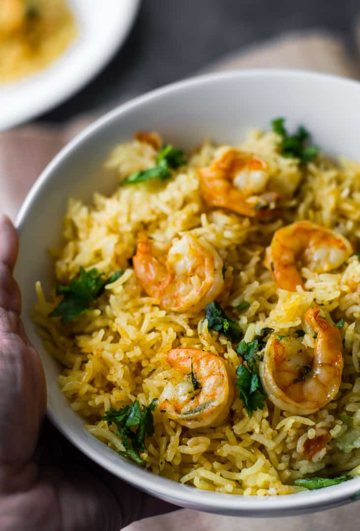 Aromatic biryani